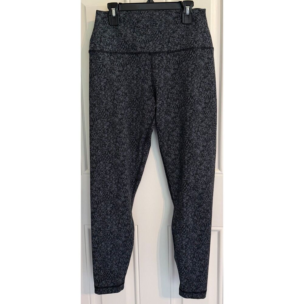 90' by Reflex Women's Black Print Leggings size L